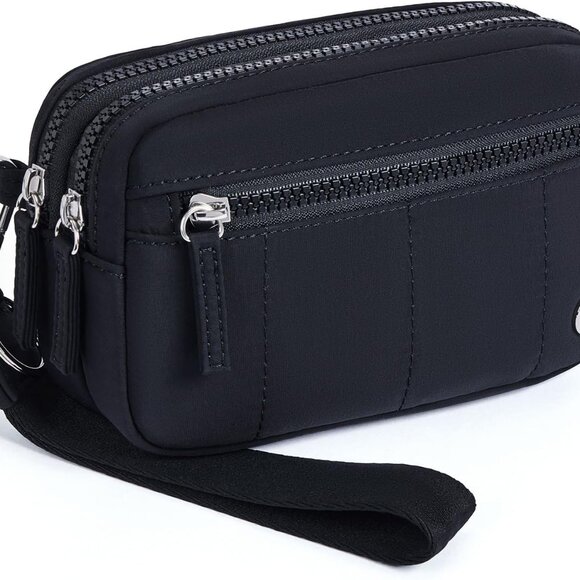Small Nylon Crossbody Bag for Women RFID Wallet Phone Organizer - Picture 1 of 6